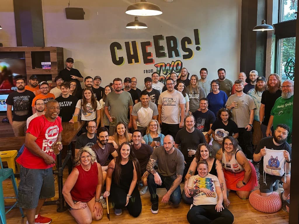 Cornhole League Action