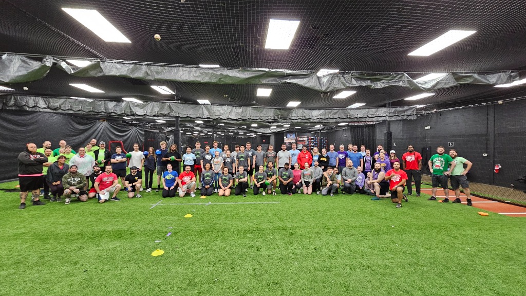 Dodgeball League Action