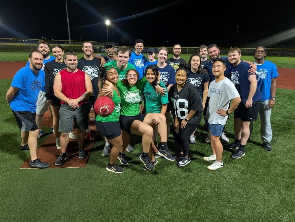 Dayton Kickball Team Group